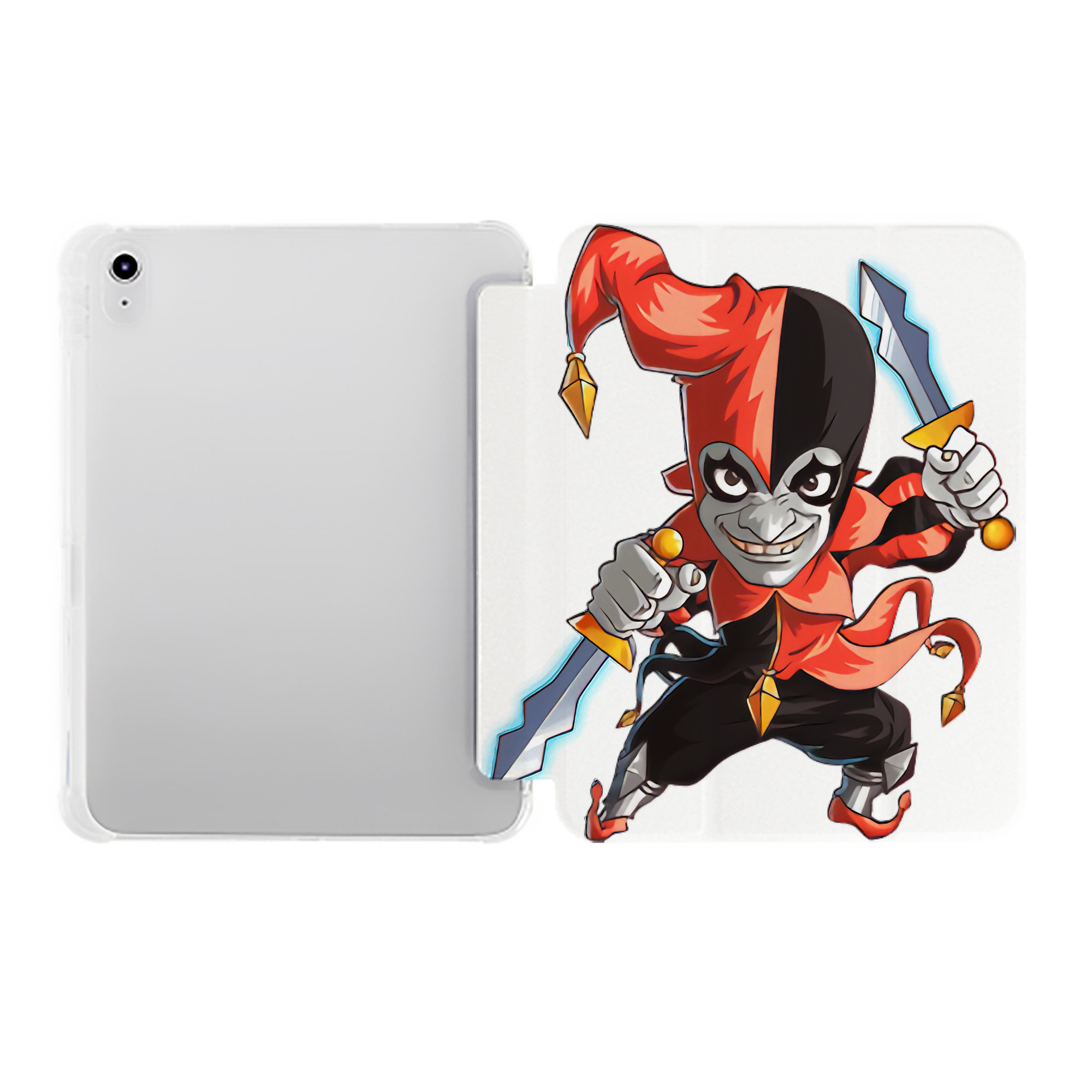 （画像用） リーグ・オブ・レジェンド League of Legends LOL IPad ケース ペン収納付き 三つ折りスタンド PUレザー×シリコン 対応機種9.5/10.5/10.9インチ